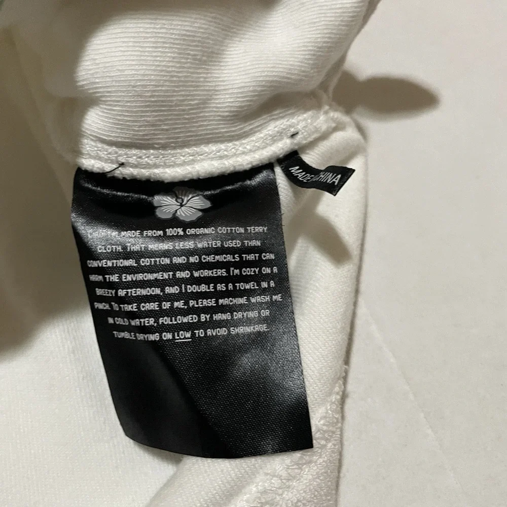 Unbranded White & Sage Tennis Zip-Front Tunic - Picture 6 of 7